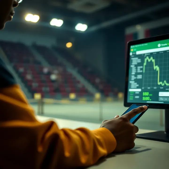 Secure online transaction illustrating payment methods suitable for Nigerian tennis bettors