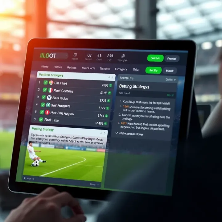 Effective Betting Strategies to Enhance Success on iLOTBet Illustration of a betting strategy guide with highlighted tips and statistics on a digital platform
