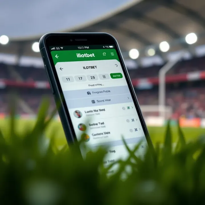 User interface of Ilotbet's old mobile lite platform showing simple and data-saving betting options