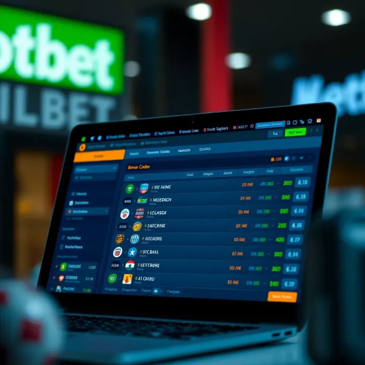 Illustration showing a digital interface with various betting bonus codes highlighted on a Nigerian sports betting platform