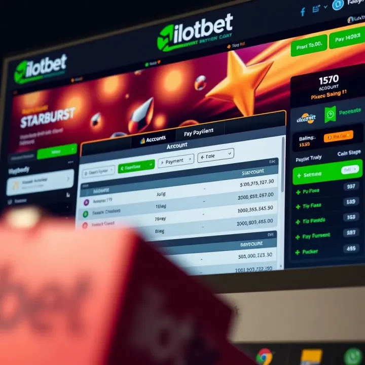 Ilotbet online betting dashboard showing account balance, payment options, and Nigerian currency