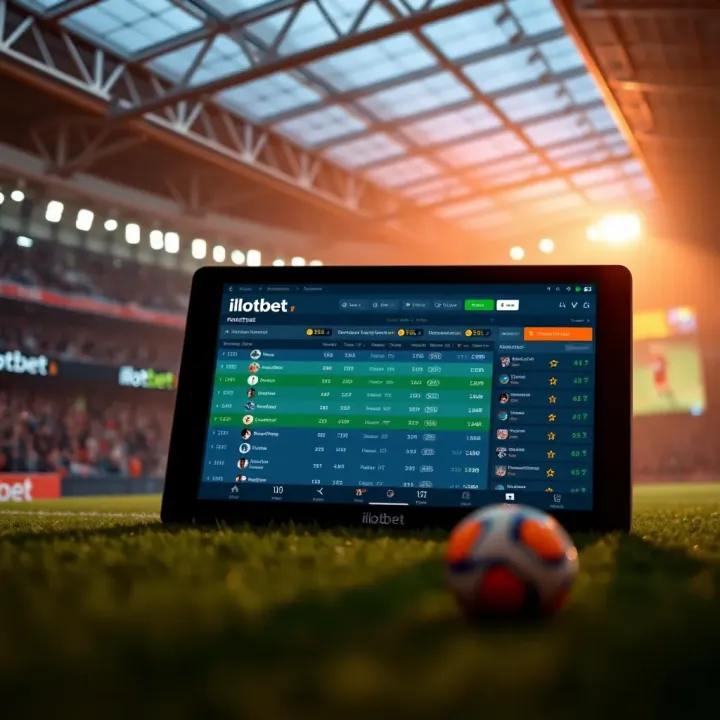 Graphic showing betting odds and market trends for Europa League fixtures on Ilotbet platform