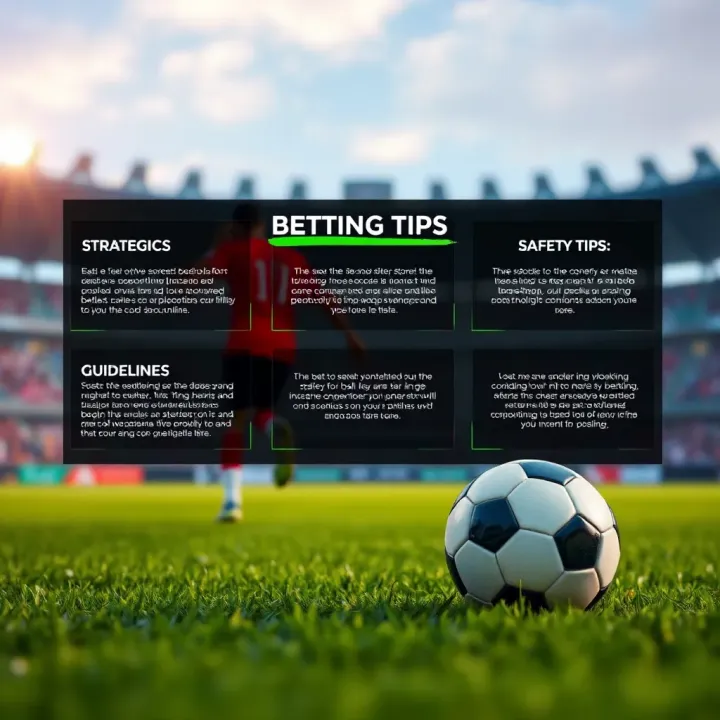 Effective Football Betting Strategies and Safety Tips on Ilotbet Graphic showing strategic football betting tips and safety guidelines for online betting