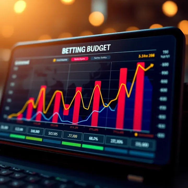 Graph showing betting budget allocation and data-driven betting trends for La Liga matches