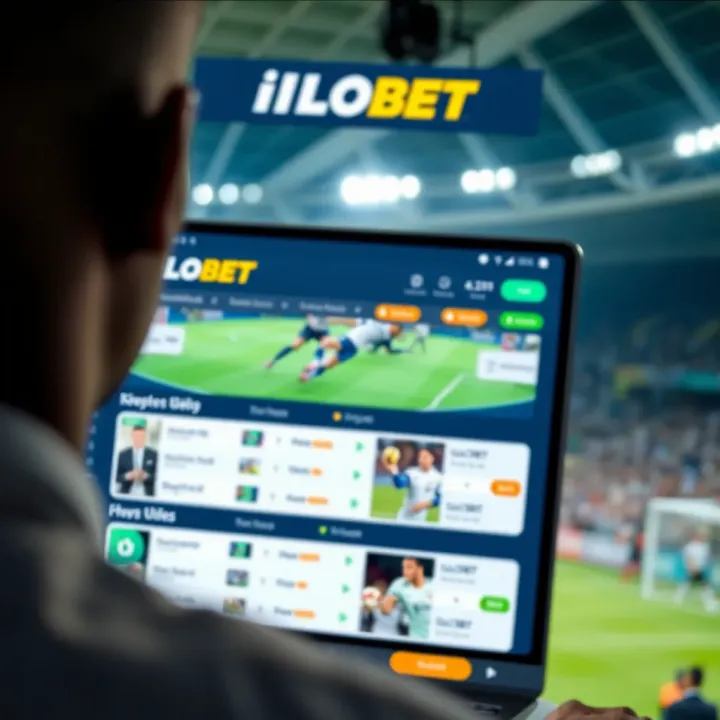 ILOTBET Live Sports Betting Interface Overview Live sports betting interface on ILOTBET platform displaying various sports events in Nigeria