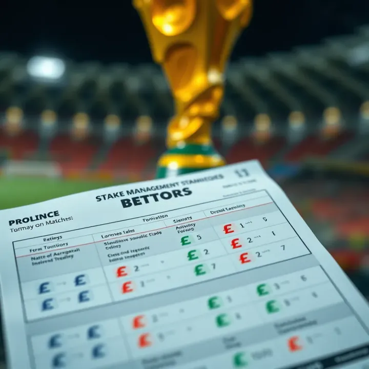 Betting slip showing stake management strategies with Nigerian currency symbols