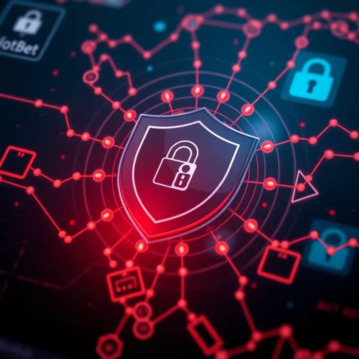 Protecting Your ILOTBet UG Account with Strong Passwords Illustration of a shield symbol representing account protection and password security