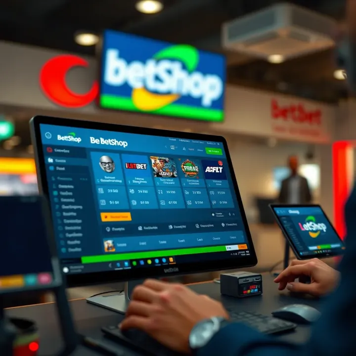 Betshop and Ilotbet Online Betting Platforms in Nigeria User interface displaying betting options on a digital platform in Nigeria