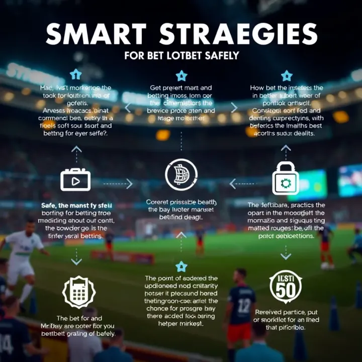 Conceptual graphic illustrating safe betting practices and tips to improve chances in betting markets