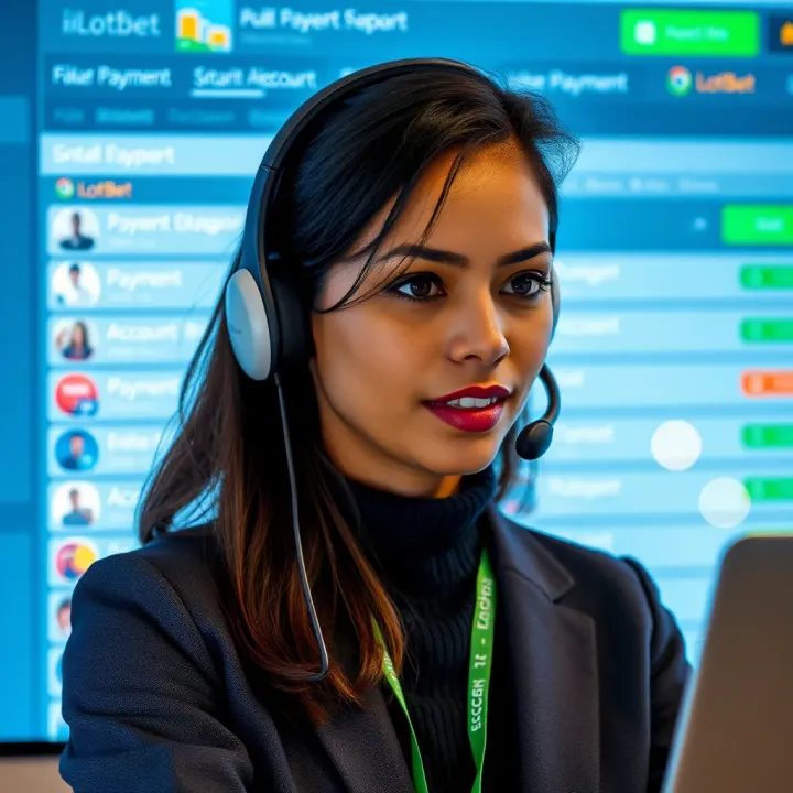 Secure Payment and Account Management on iLotBet Secure online betting interface showing payment and account management options