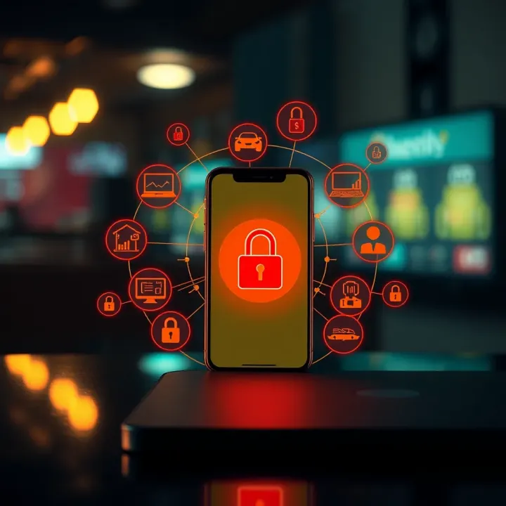 Illustration of digital payment icons surrounding a smartphone highlighting secure withdrawal methods