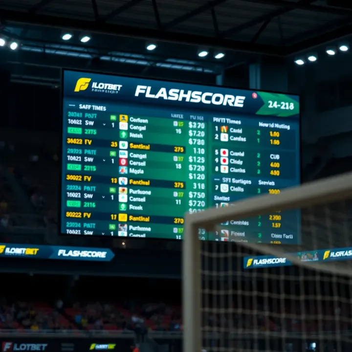Live sports scoreboard displaying multiple game updates in real time