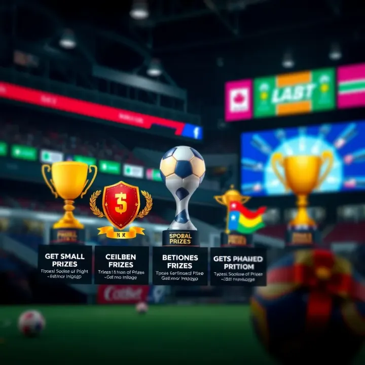 Illustration showing different types of prizes available on a sports betting platform