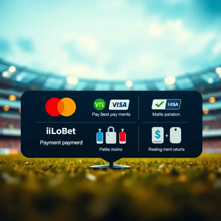 Illustration of secure digital payment methods available for iLOTBet users in Nigeria