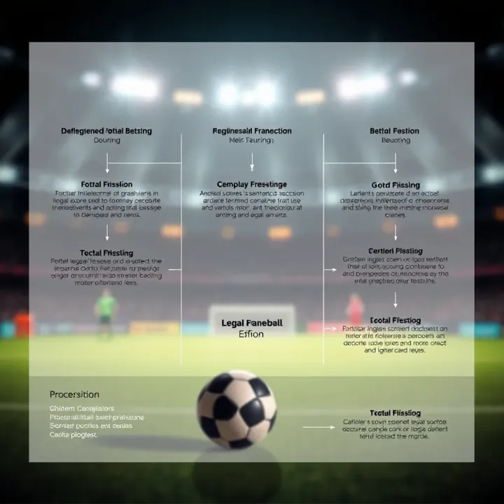 Diagram illustrating legal framework and betting tips for virtual football in Nigeria