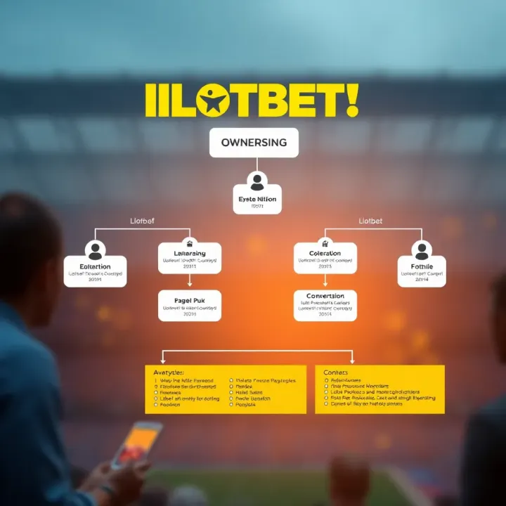 Ilotbet Ownership Structure and Key Stakeholders Diagram showing the ownership structure of Ilotbet company in Nigeria